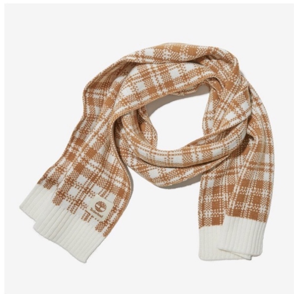 NWT Timberland Buffalo Plaid Scarf Unisex